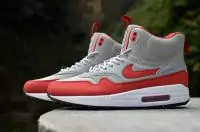 nike wmns air max 1 mid sneaker glace rouge